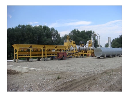 Trạm trộn Asphalt di động
