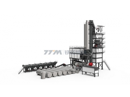 Trạm trộn Asphalt (với thùng chứa dưới), seri GLB