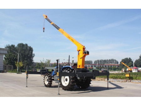 Xe cẩu bánh lốp 5T, STSQ5T
