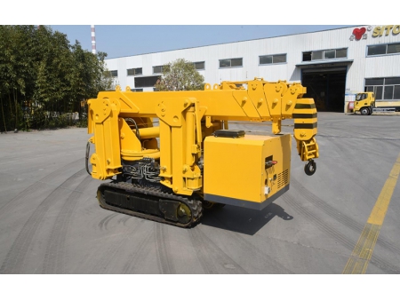Xe cẩu bánh xích chân nhện 3T