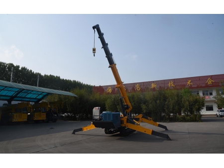 Xe cẩu bánh xích chân nhện 5T