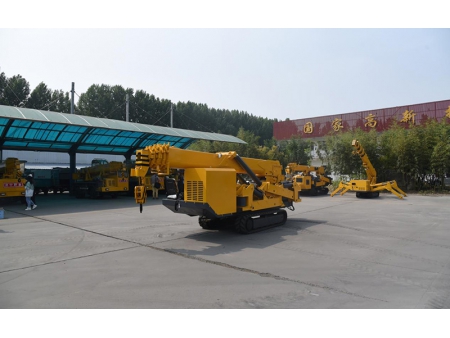 Xe cẩu bánh xích chân nhện 8T