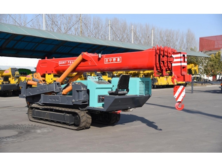 Xe cẩu bánh xích chân nhện 10T