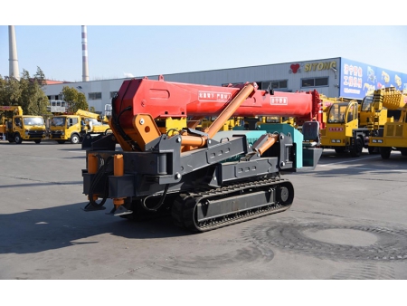 Xe cẩu bánh xích chân nhện 10T