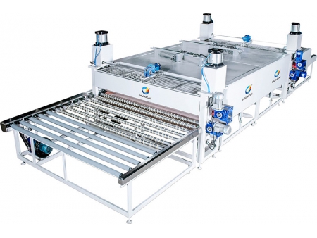 Máy ép con lăn nhiệt với bộ điều khiển nhiệt độ độc lập