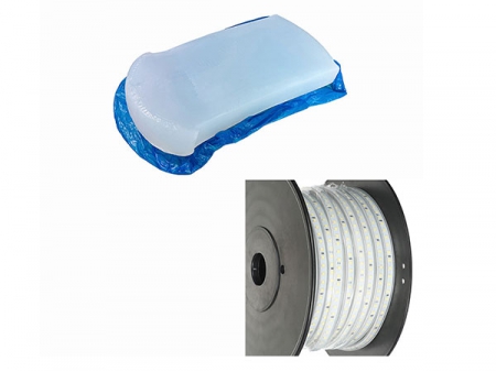 Cao su silicone tiêu chuẩn ép đùn có độ trong suốt cao (bốc khói)