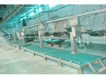 Băng tải vận chuyển da cừu dê