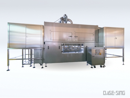 Máy Phóng Nhãn Màng Co Từ Đáy Chai UB-400V