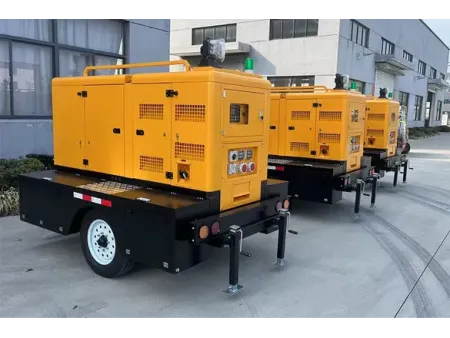 Máy Phát Điện Di Động Kết Hợp Bơm Thoát Nước