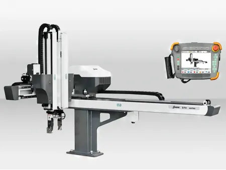 Robot Dùng Cho Máy Ép Nhựa Ba Trục/Năm Trục