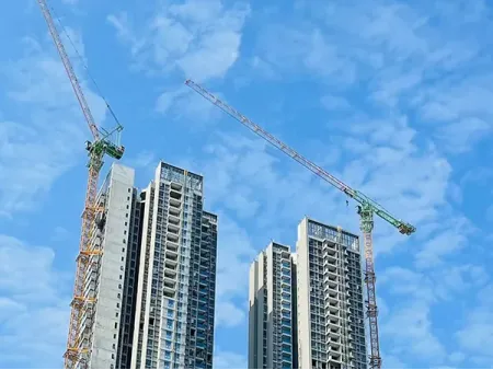 Cần Cẩu Tháp Luffing (Cần Trục Tháp Jib Luffing)