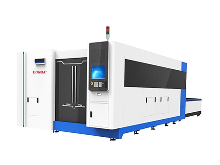 Máy cắt laser fiber cắt tấm và ống kết hợp, loại khép kín