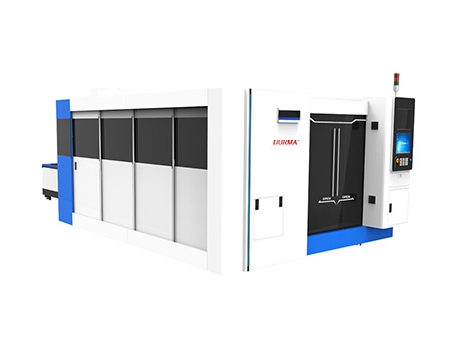 Máy cắt laser fiber cắt tấm và ống kết hợp, loại khép kín