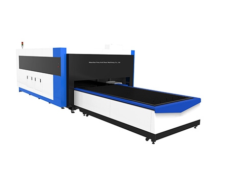 Máy cắt laser fiber cắt tấm và ống kết hợp, loại khép kín