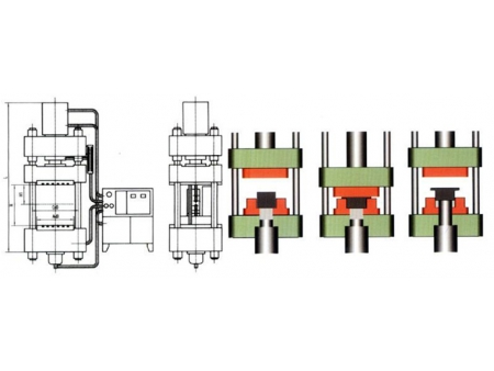 Máy ép thủy lực 4 trụ Y32