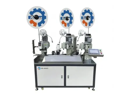 Ép dập đầu cos 3 đầu tự động cho 2 dây