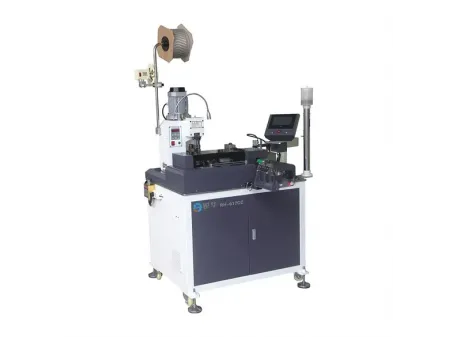 Máy ép dập đầu cos và mạ thiếc một đầu tự động chính xác cao