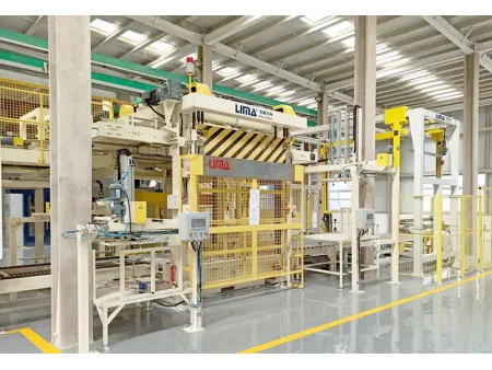 Hệ thống bốc xếp bao lên pallet tự động