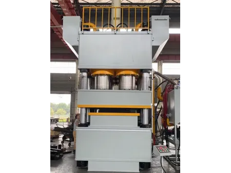 Máy Ép Thủy Lực Dập Nổi Tám Trụ Hành Trình Kép