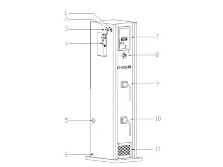 Trụ Bơm Lốp Tự Động