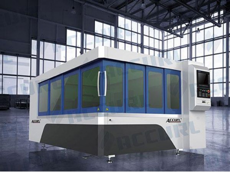 Máy Cắt Kim Loại Tấm Laser Fiber CNC 1000W