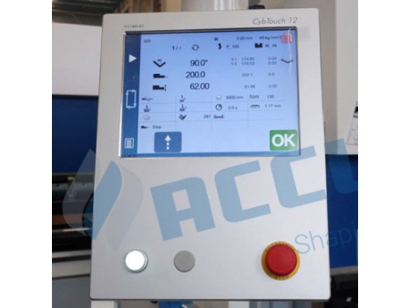 Máy Chấn CNC Với Hệ Thống Cybtouch 12 PS