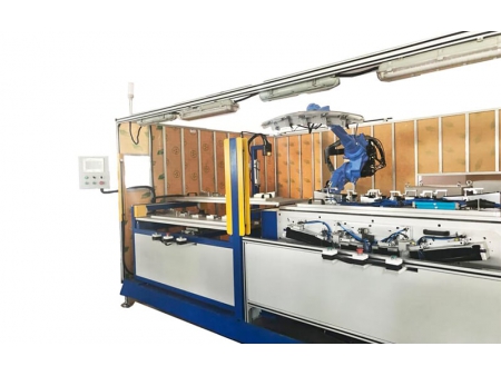 Hệ thống robot 6 trục bơm keo tự động