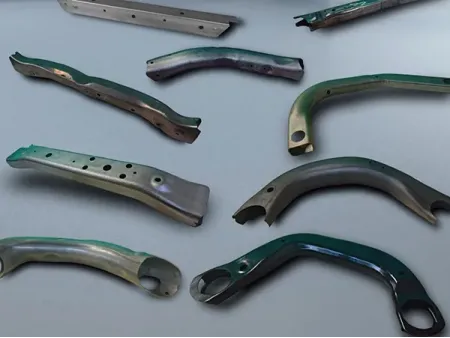 Cụm Chi Tiết Khung Phụ Được Tạo Hình Bằng Thủy Lực