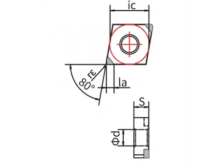 Công cụ cắt PCBN (Dao cắt cho gia công),CNGA