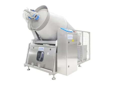 Máy tẩm ướp thịt chân không dạng nghiêng