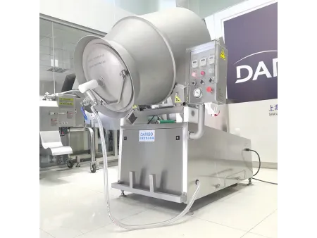 Máy tẩm ướp thịt chân không dạng nghiêng