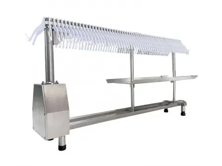 Máy buộc chỉ và treo xúc xích