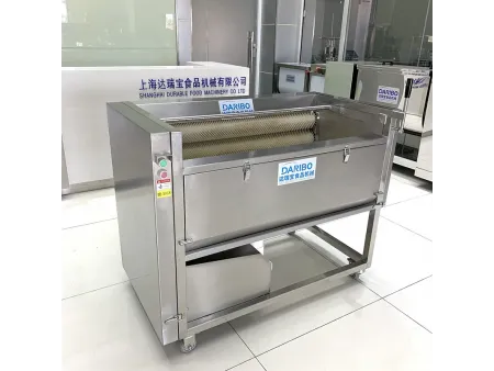 Máy gọt vỏ, rửa củ quả tự động