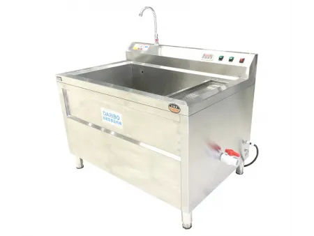 Máy rửa củ quả công nghiệp sục khí