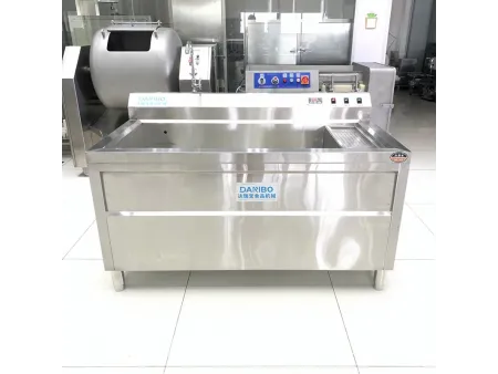 Máy rửa củ quả công nghiệp sục khí