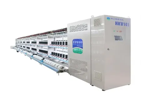 HKV141E  Máy Bao Phủ Sợi Đàn Hồi  Bao Phủ Đơn/Kép