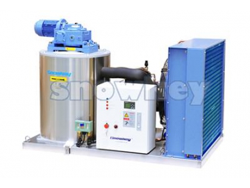 Máy làm đá vảy từ nước sạch dùng trên đất liền