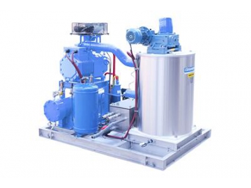 Máy làm đá vảy từ nước biển dùng trên tàu thuyền