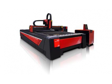 Hệ thống máy cắt laser kim loại sợi quang công suất nhỏ 1500W FCCDX, máy cắt kim loại
