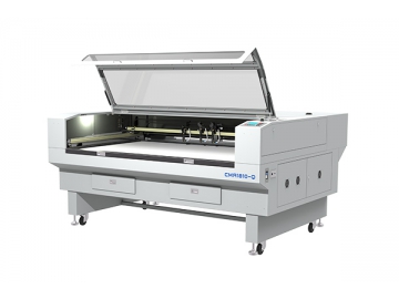 Máy cắt laser CO2 bốn đầu cắt 1650×1000mm, hệ thống cắt laser CMA1810-Q