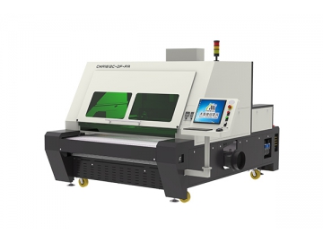 Máy cắt laser CO2 hai đầu cắt không  đồng bộ 1550x1150mm, Thiết bị CMA1612C-DF-FA
