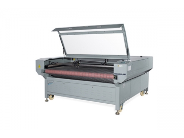 Máy cắt laser CO2 tự động tiếp liệu 1500×950mm, thiết bị CMA1610-FET