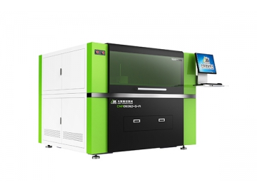 Máy cắt laser CO2 độ chính xác cao 600×600mm có camera định vị, CMA0606D-GV-A