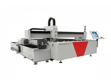 Máy cắt laser fiber cắt ống và cắt tấm 3000×1500mm, Hệ thống cắt laser CMA 1530C-G-C