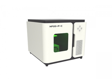 Máy khắc laser fiber để bàn, hệ thống khắc laser MF20-P-C