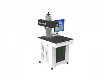 Máy khắc laser fiber 3 trục động học 3D, hệ thống laser kiểu 3 trục động học MF50-D-A 3D