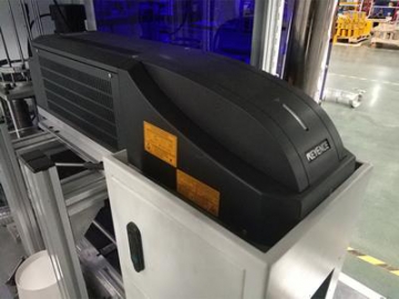 Máy khắc và in nhãn laser cốc giấy/ ly giấy/hộp giấy
