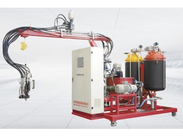 Máy phun trộn PU áp cao cho sản xuất mút xốp cứng