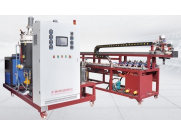 Dây chuyền gia công nút tai mút xốp PUe