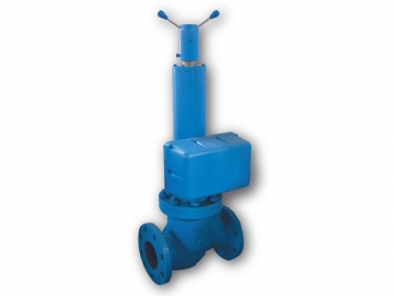 Van chống tụt điện-thủy lực một chiều tác động đơn